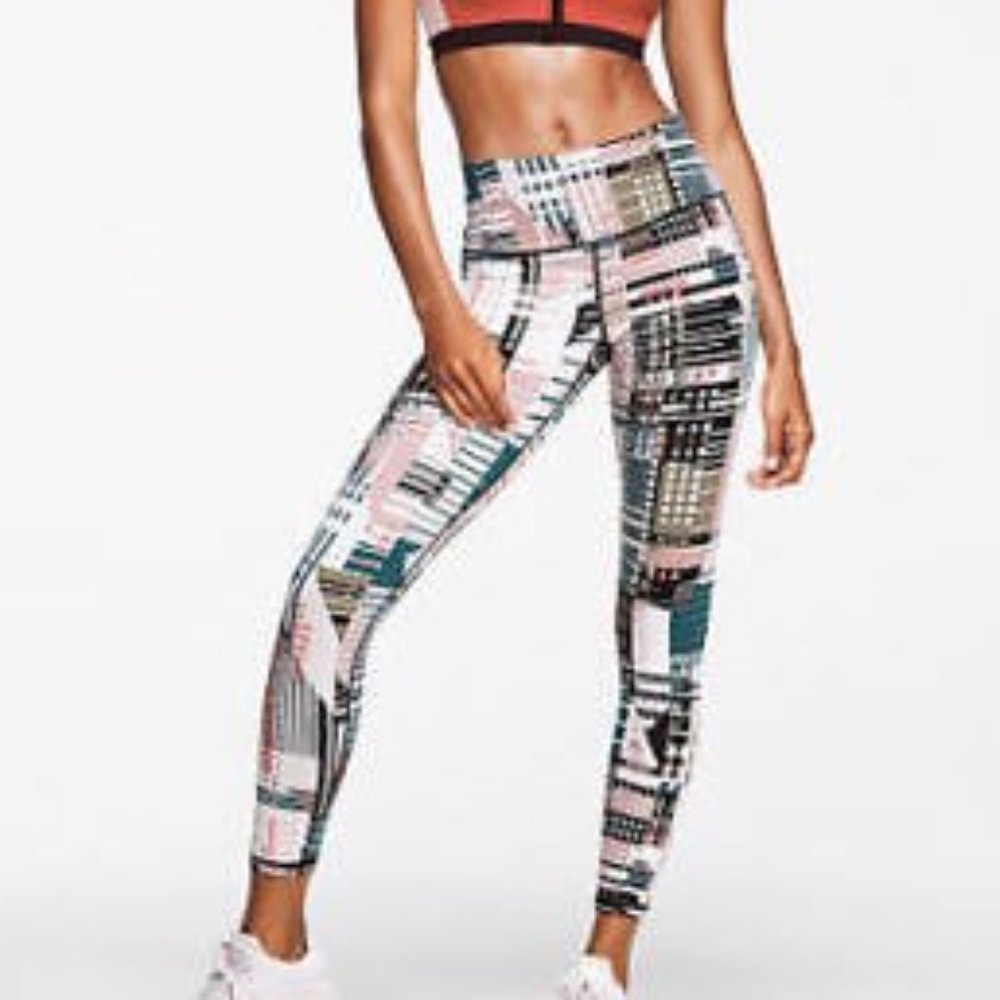 Victoria Secret Sport Knock Out Abstract Legging